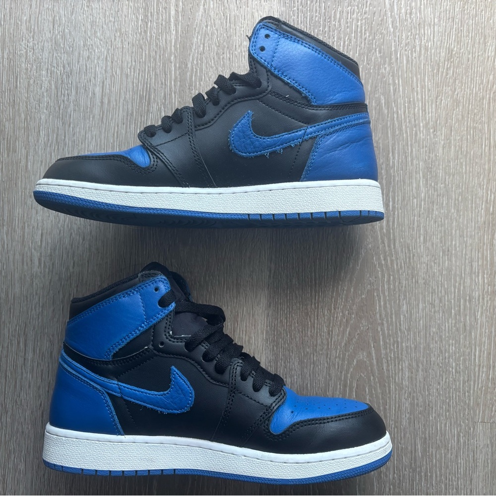 AIR JORDAN 1 RETRO Royal Blue grade school US 6.5